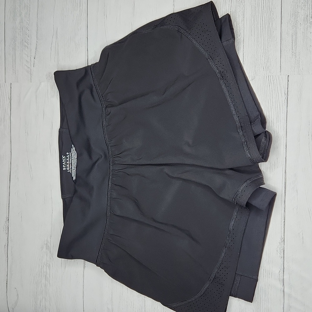 Spanx Lined Performance Shorts, Large, Black. - image 3